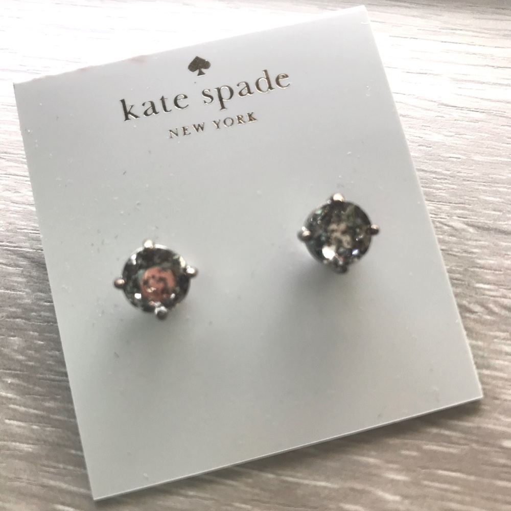 New Kate Spade Silver Stud Earrings